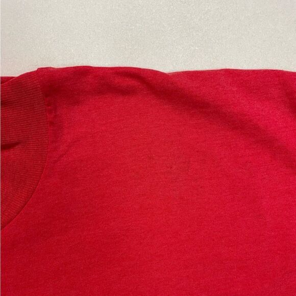 VINTAGE Youth Quake 1994 Graphic T-shirt Men XXL Red USA 90s Single Stitch - Picture 5 of 10